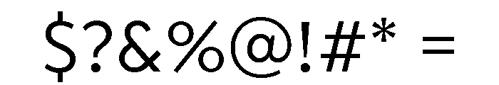 Transat Text Regular Font OTHER CHARS