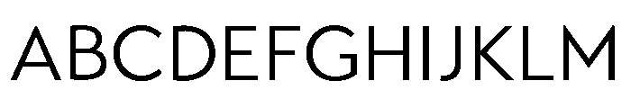 Transat Text Regular Font UPPERCASE