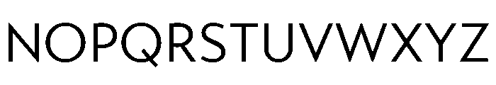 Transat Text Regular Font UPPERCASE