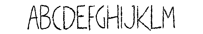 Transitore Medium Font UPPERCASE