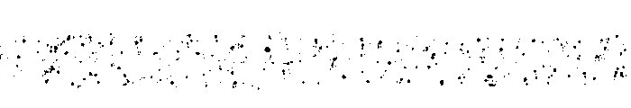 Transitore Splashes Font LOWERCASE