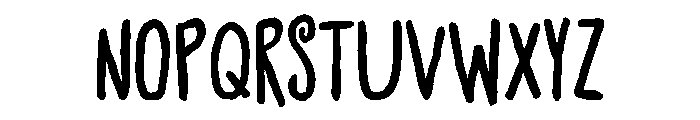 Transmogrified Bold Font UPPERCASE