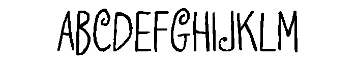 Transmogrified Regular Font UPPERCASE