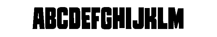 Tremendous Regular Font UPPERCASE