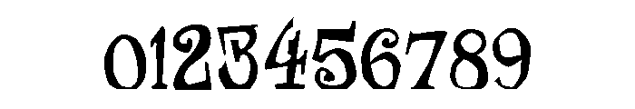 Trippy Regular Font OTHER CHARS
