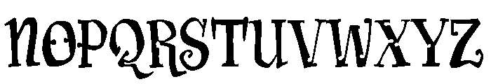 Trippy Regular Font UPPERCASE