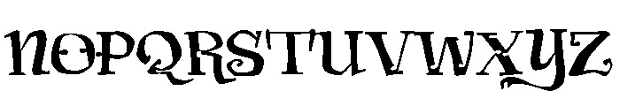 Trippy Regular Font LOWERCASE