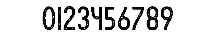 Troubadour Rough Font OTHER CHARS