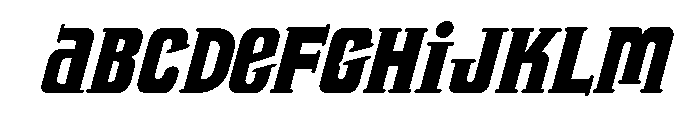 Trucker Regular Italic FONT