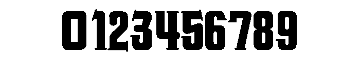 Trucker Regular Font OTHER CHARS