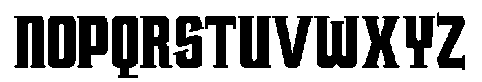 Trucker Regular Font UPPERCASE