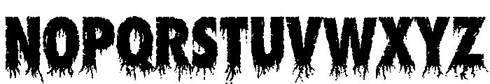 True Gore Regular Font UPPERCASE