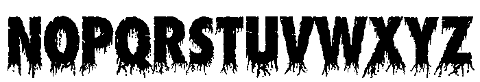 True Gore Regular Font LOWERCASE