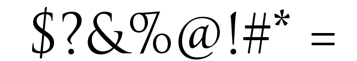 TrajanPro-Regular Font OTHER CHARS