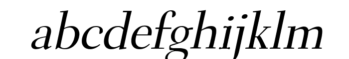 Transit Italic Font LOWERCASE