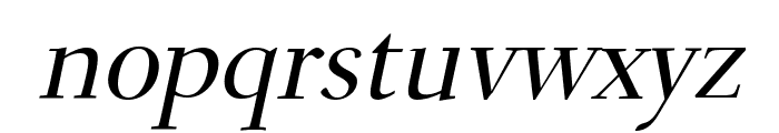 Transit Italic Font LOWERCASE