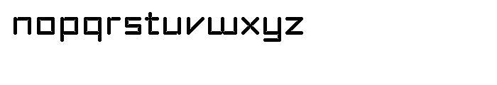 Trapper Round Font LOWERCASE