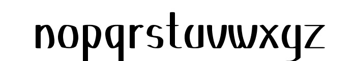 Trede-Bold Font LOWERCASE