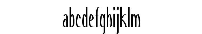Trede-ExtracondensedBold Font LOWERCASE