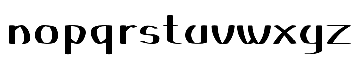 Trede-ExtraexpandedBold Font LOWERCASE