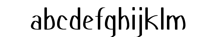 Trede Font LOWERCASE