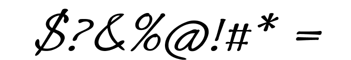 Trella-BoldItalic Font OTHER CHARS