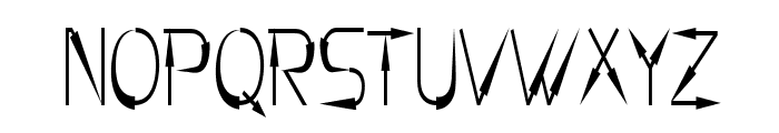 Trenstan-CondensedRegular Font UPPERCASE