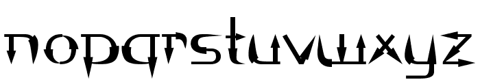 TrenstanBold Font LOWERCASE