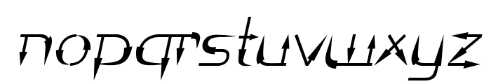 TrenstanItalic Font LOWERCASE