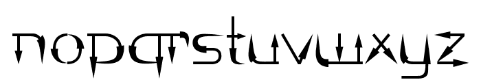 Trenstan Font LOWERCASE