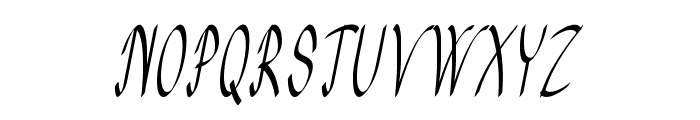 Treon-Italic Font UPPERCASE