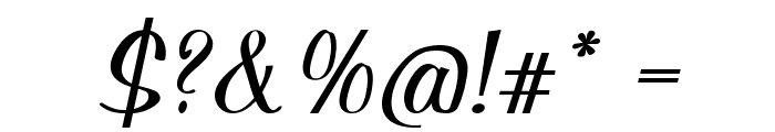 Trinket-BoldItalic Font OTHER CHARS