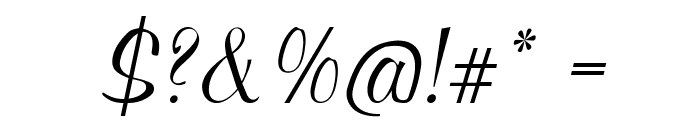 Trinket-Italic Font OTHER CHARS
