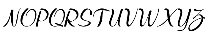 Trinket-Italic Font UPPERCASE