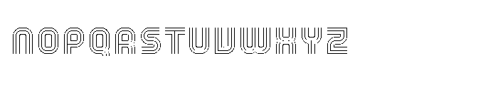 Trisect Thin Font UPPERCASE