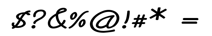 Trivesta-ExpandedBold Font OTHER CHARS