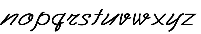 Trivesta-ExpandedBold Font LOWERCASE