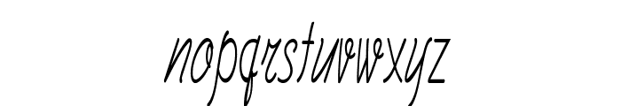 Trivesta-ExtracondensedRegular Font LOWERCASE