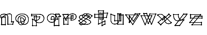 Tsuchinoko Bold Font LOWERCASE