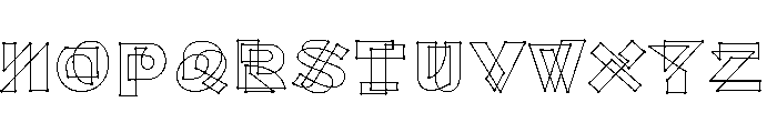 Tsuchinoko Light Font UPPERCASE