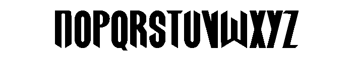 TsagaruRegular Font LOWERCASE