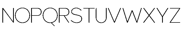 Tsundoku Thin Font UPPERCASE