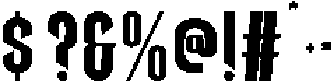TsagaruRegular otf (400) Font OTHER CHARS