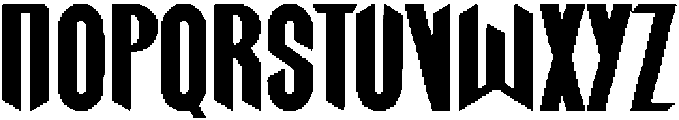TsagaruRegular otf (400) Font UPPERCASE