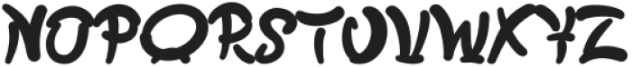 Tsuchigumo Regular otf (400) Font LOWERCASE