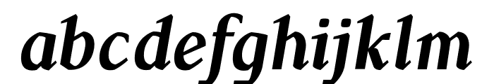 TS-Chapinero Serif Medium Italic Font LOWERCASE