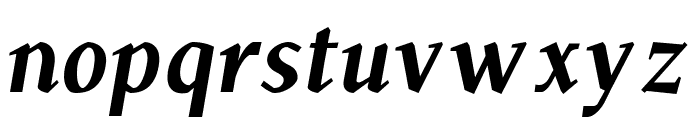 TS-Chapinero Serif Medium Italic Font LOWERCASE