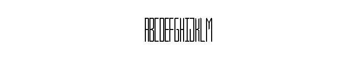 TS Gaunt Regular Font UPPERCASE