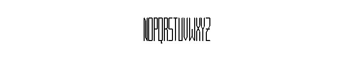 TS Gaunt Regular Font UPPERCASE