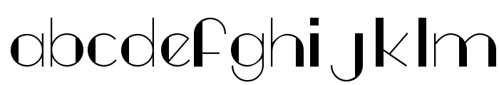 TSF et Compagnie Tryout Font LOWERCASE